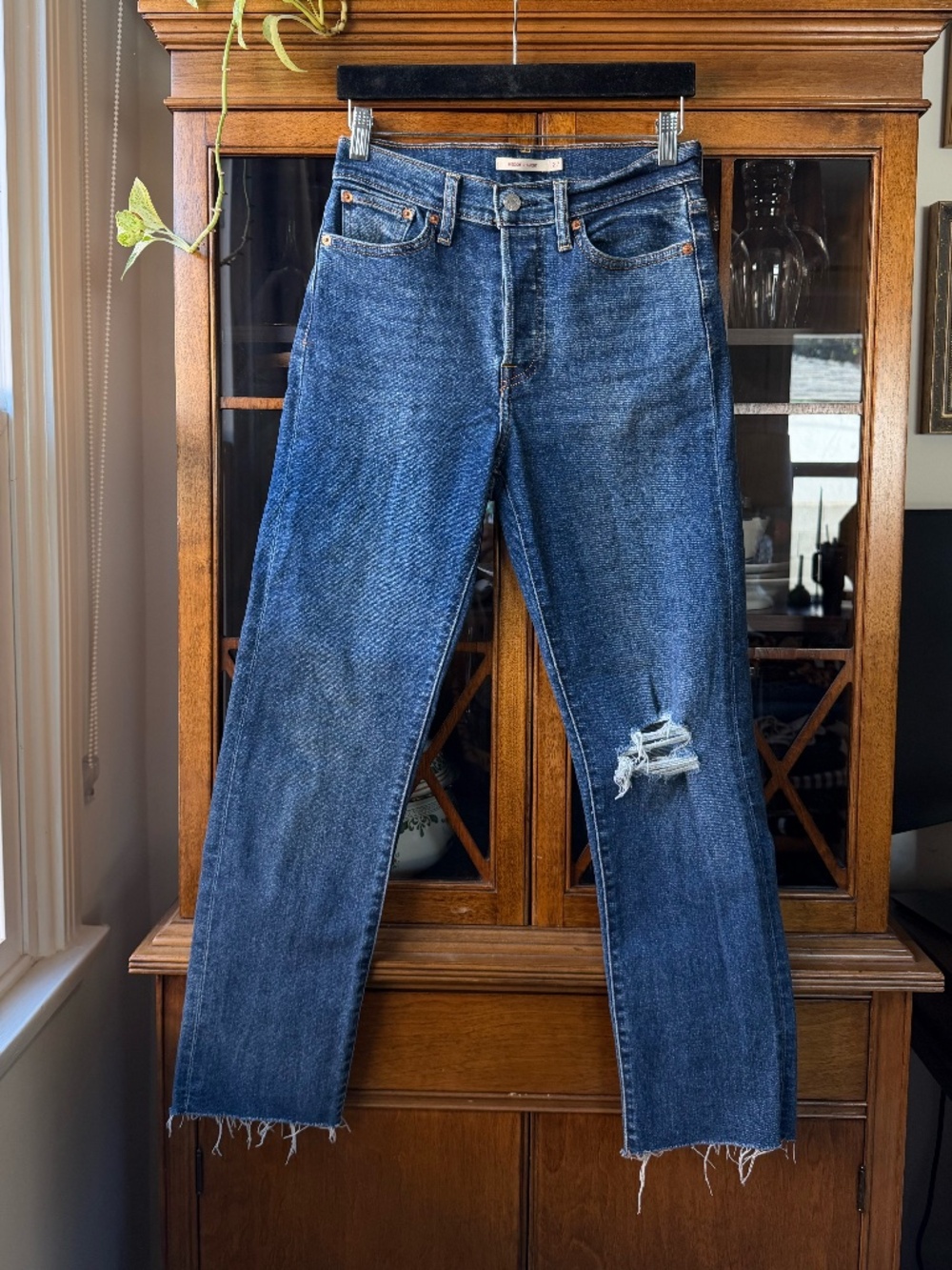Levi's Women's Wedgie Straight Crop Jeans